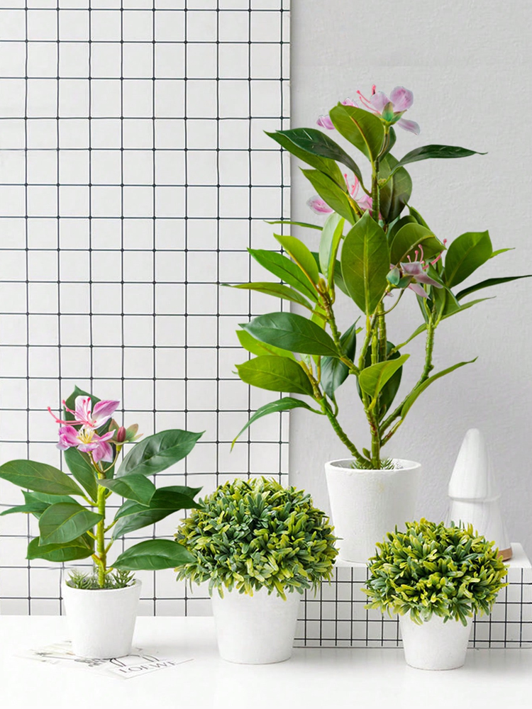 Plantas artificiales de Azalea - Rubber Plant Ficus reseña y precio