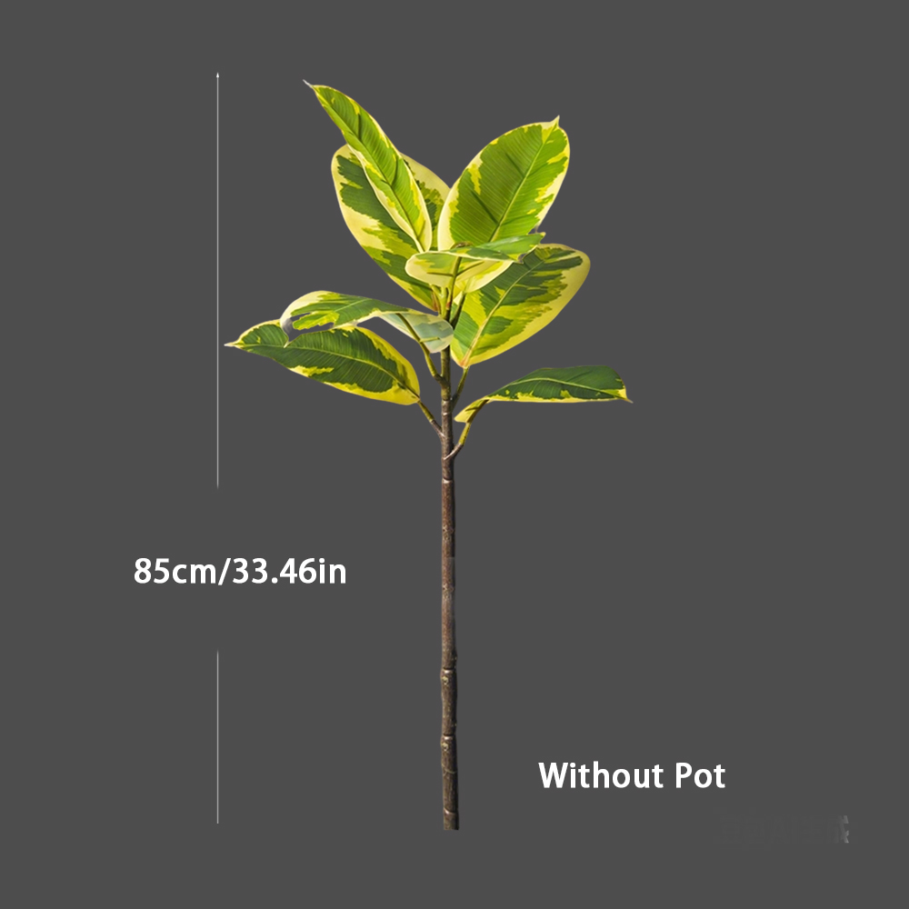 Plantas Artificiales de Goma d - Rubber Plant Ficus reseña y precio